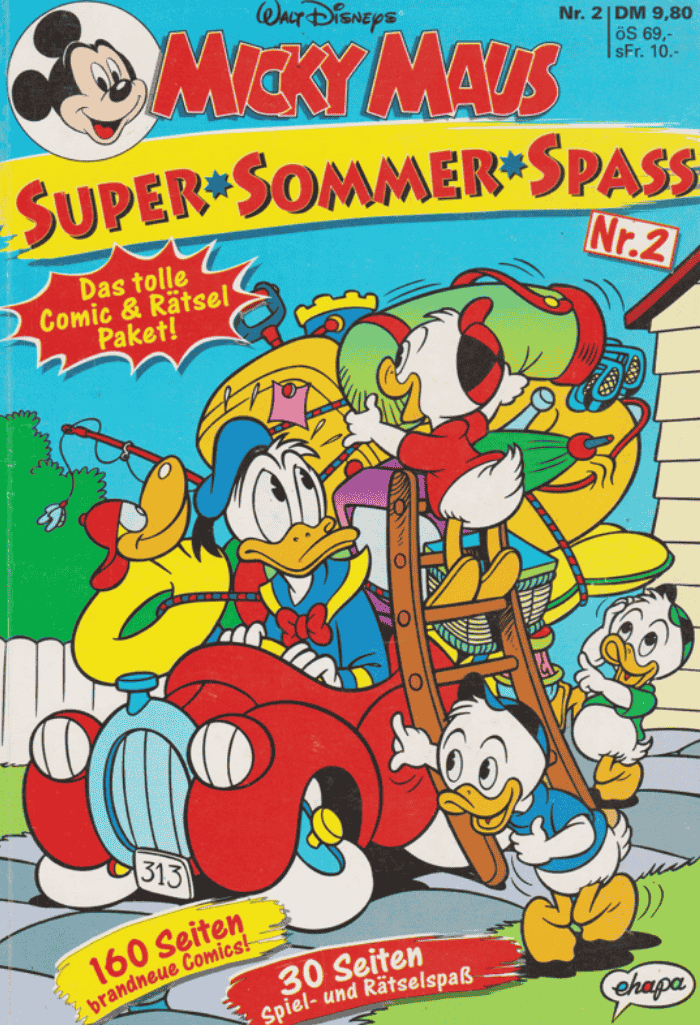 Micky Maus Super Sommer Spass (Deutsch) - Beispielfoto